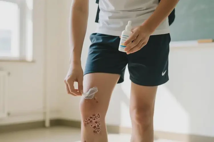 大學(xué)生小腿上容易起濕疹可不可以根治(圖2)