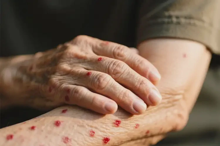 老年人手臂上偶爾長濕疹可以治好嗎(圖3)