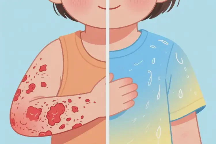 少兒全身容易起濕疹可以治好嗎(圖2)