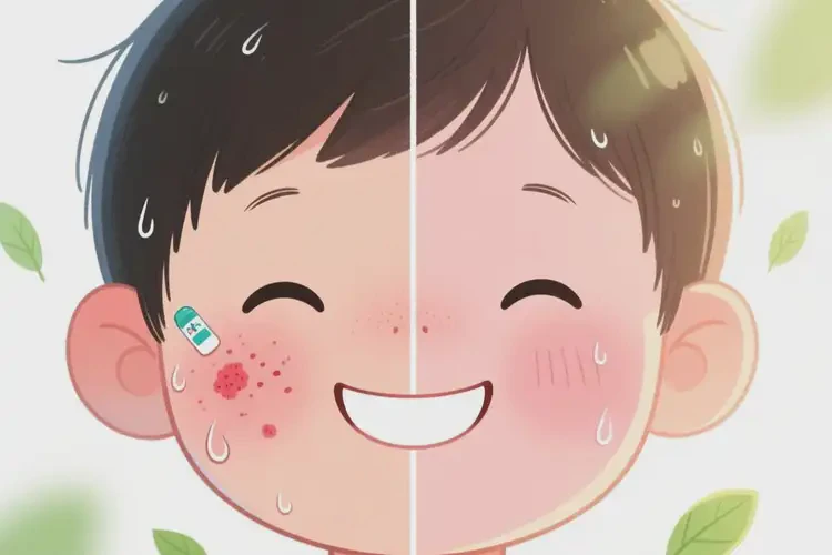 少兒面部容易起濕疹可以治好嗎(圖3)