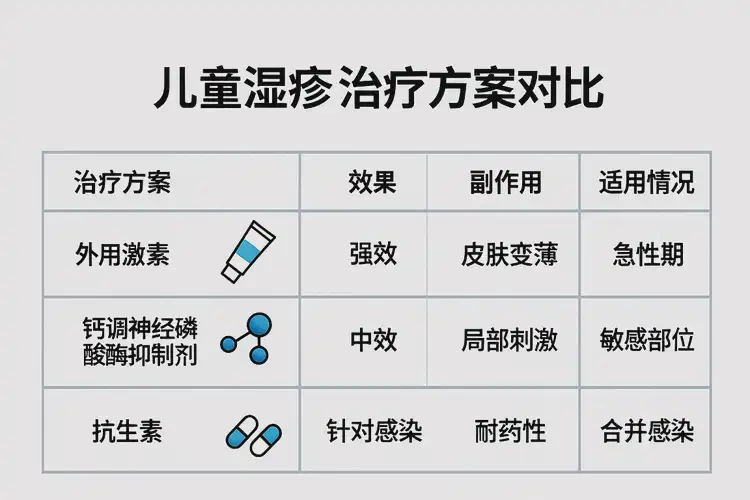 孩子身上起濕疹可以治好嗎(圖2)