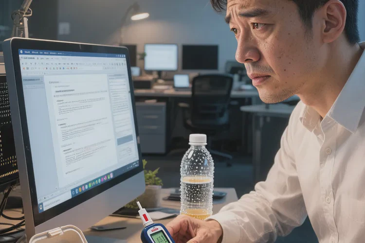 28歲晚餐血糖20.7是怎么回事(圖1)