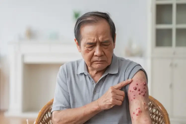 老人全身偶爾起濕疹可以治好嗎(圖4)