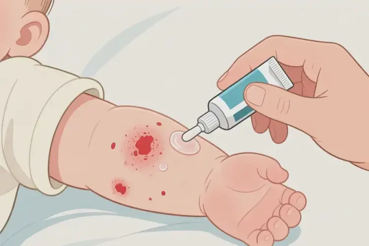 嬰幼兒手臂上容易起濕疹可以治好嗎(圖2)