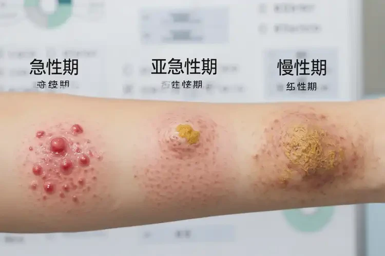 青年人小腿有濕疹可以治好嗎(圖3)