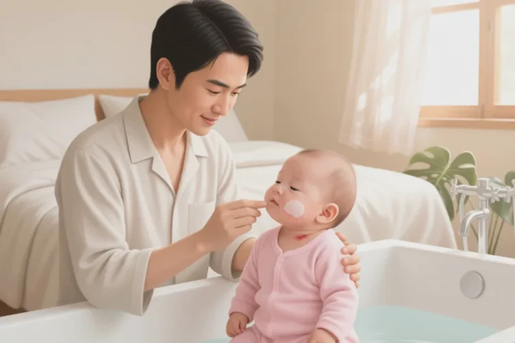 嬰幼兒脖子上有濕疹可以治愈嗎(圖3)