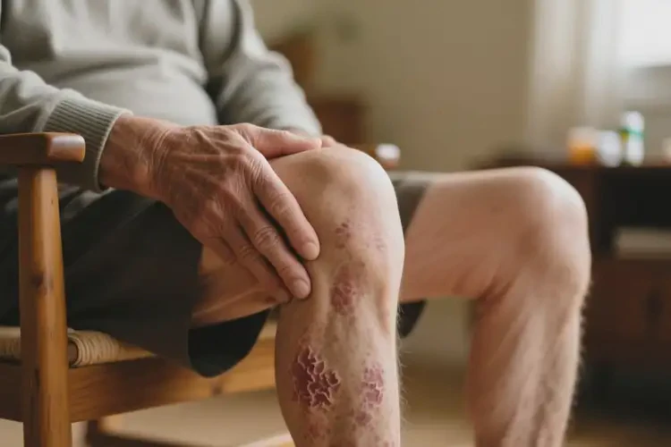 老人大腿起濕疹可以治好嗎(圖3)