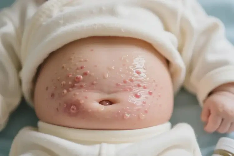 寶寶肚子上經(jīng)常起濕疹可以治好嗎(圖4)