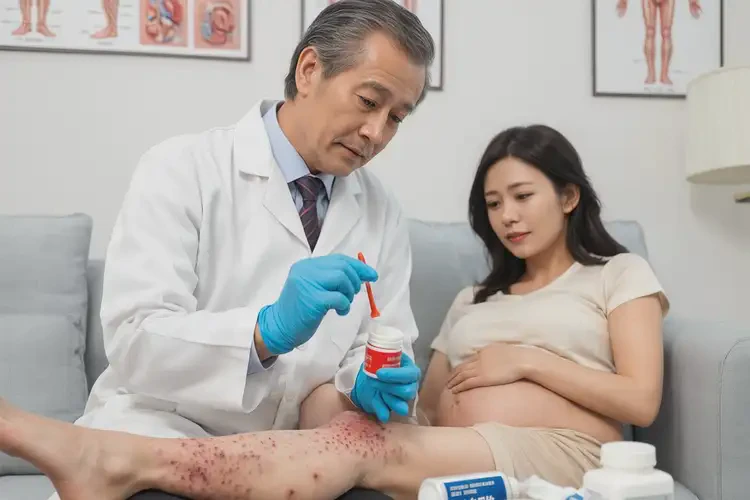 孕婦小腿上經(jīng)常起濕疹可以治好嗎(圖3)