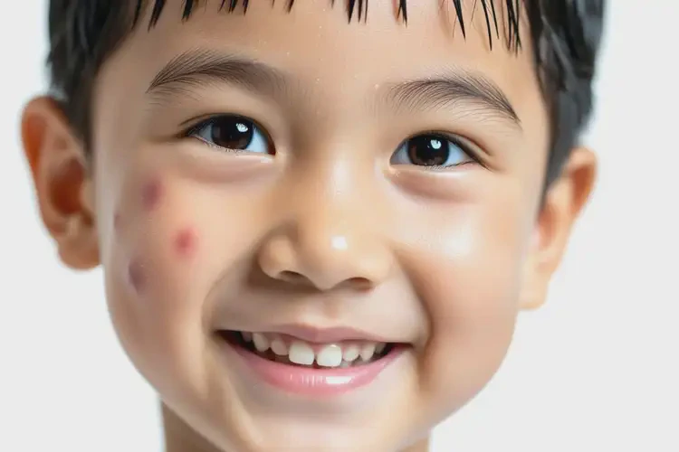 孩子臉上出濕疹可以治好嗎(圖3)