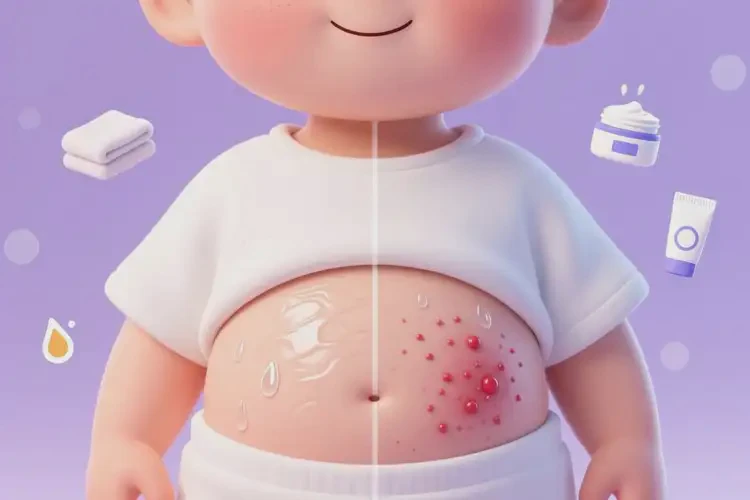幼兒肚子容易長濕疹可不可以根治(圖1)