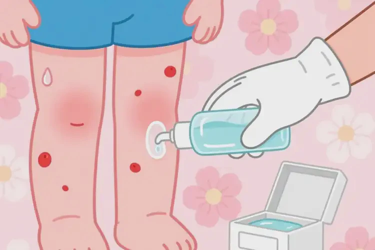 儿童大腿上经常长湿疹可以治好吗(图3)