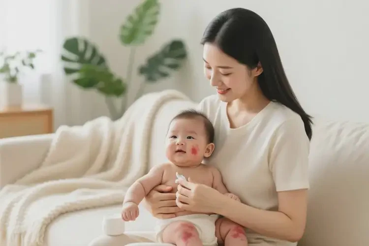 小兒全身經(jīng)常長(zhǎng)濕疹可以治好嗎(圖4)