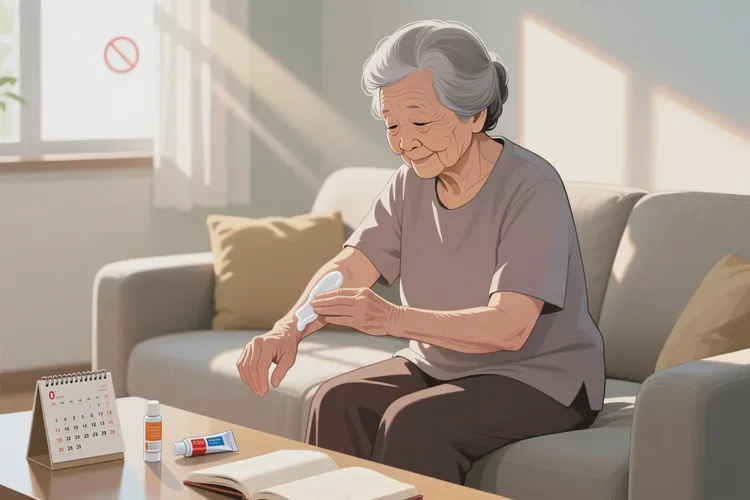 老年人手臂有濕疹可以治愈嗎(圖3)