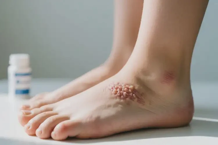 女生腳上起濕疹可不可以根治(圖4)