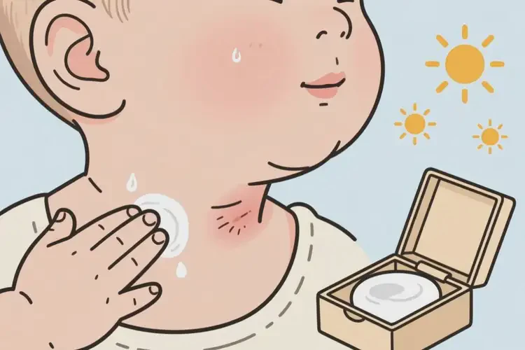 寶寶脖子上經(jīng)常起濕疹可以治好嗎(圖1)