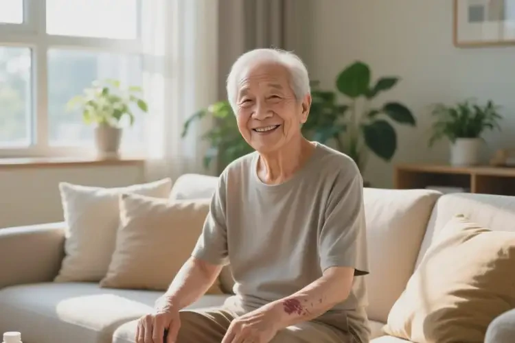 高齡老人面部經(jīng)常長濕疹可不可以根治(圖4)