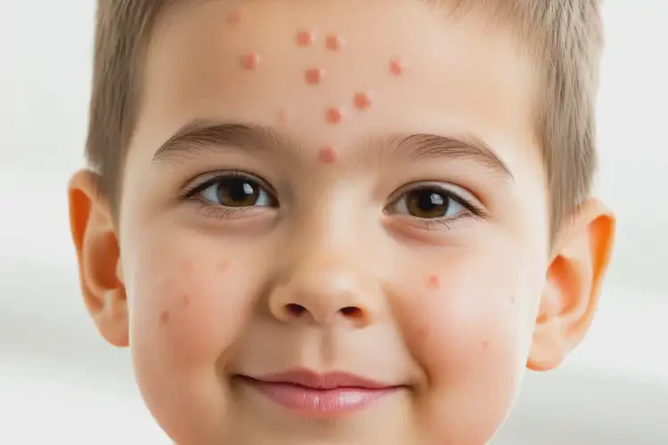 孩子臉上經(jīng)常起濕疹可以治好嗎(圖4)