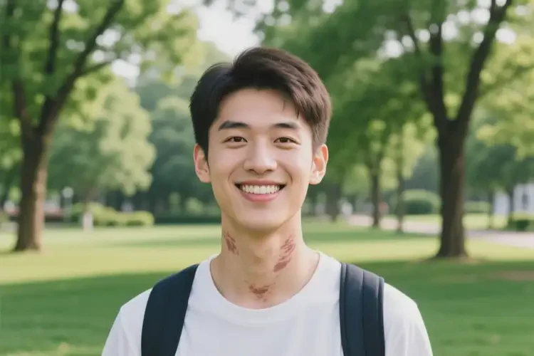 大學(xué)生脖子上出現(xiàn)濕疹可以治好嗎(圖3)