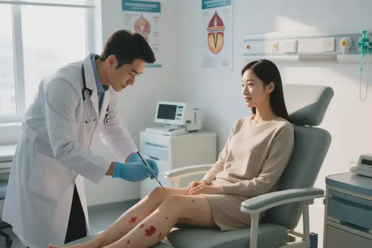 产妇大腿偶尔起湿疹可以治好吗(图3)