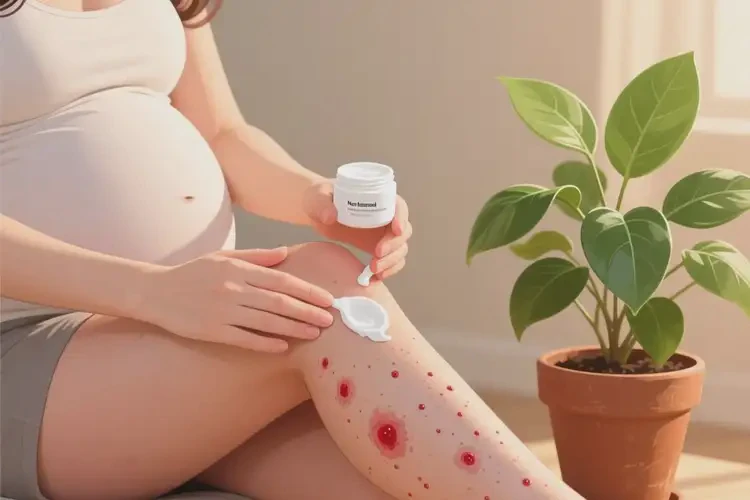 產(chǎn)婦小腿出濕疹可以治好嗎(圖4)