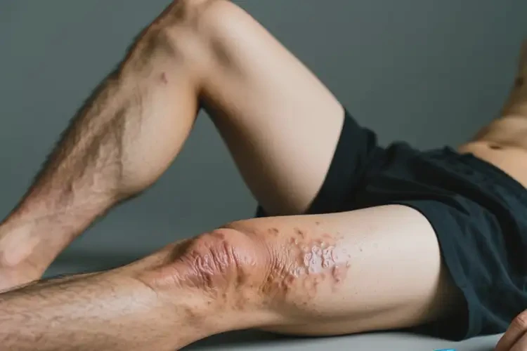 男性大腿出湿疹可以治好吗(图1)