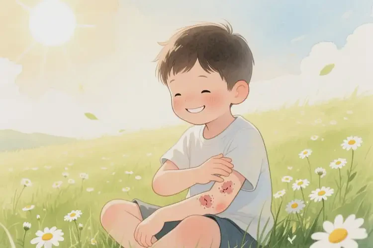 孩子全身长湿疹可以治好吗(图4)