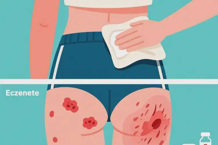 青少年屁股上偶爾長(zhǎng)濕疹可以治好嗎(圖1)