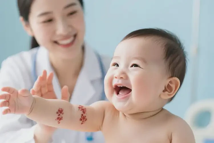 嬰幼兒手臂經(jīng)常起濕疹可以治好嗎(圖1)