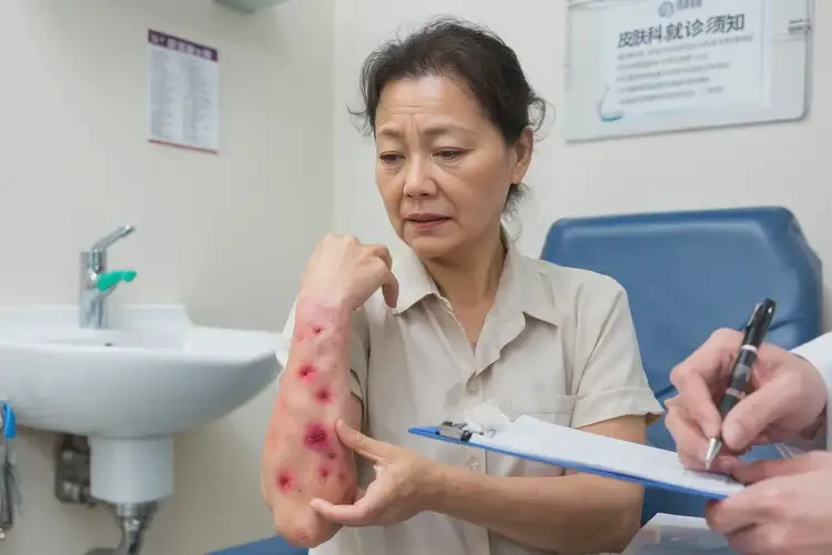 男性手臂上起濕疹可以治好嗎(圖4)