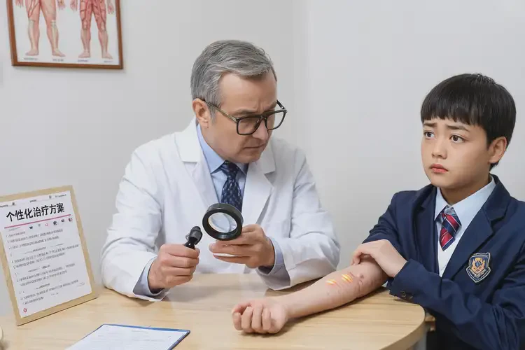 中學(xué)生身上出濕疹可以治好嗎(圖4)