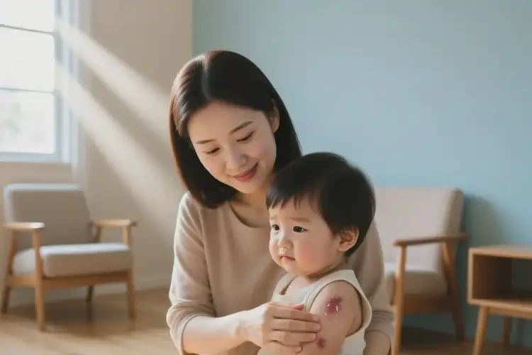 幼儿手臂上容易起湿疹可以治好吗(图4)