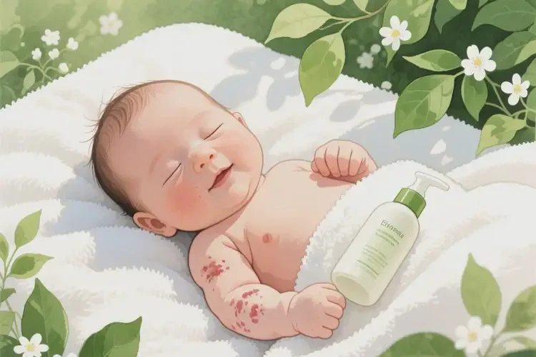 寶寶手臂容易起濕疹可以治好嗎(圖3)