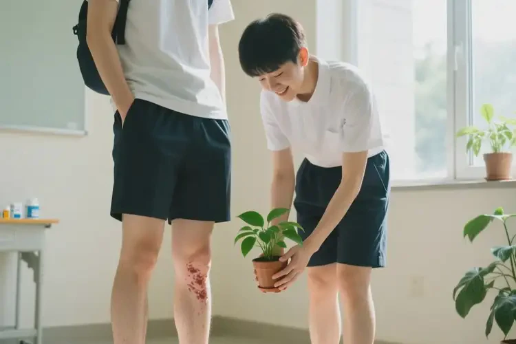 大學(xué)生小腿上長濕疹可以治好嗎(圖3)