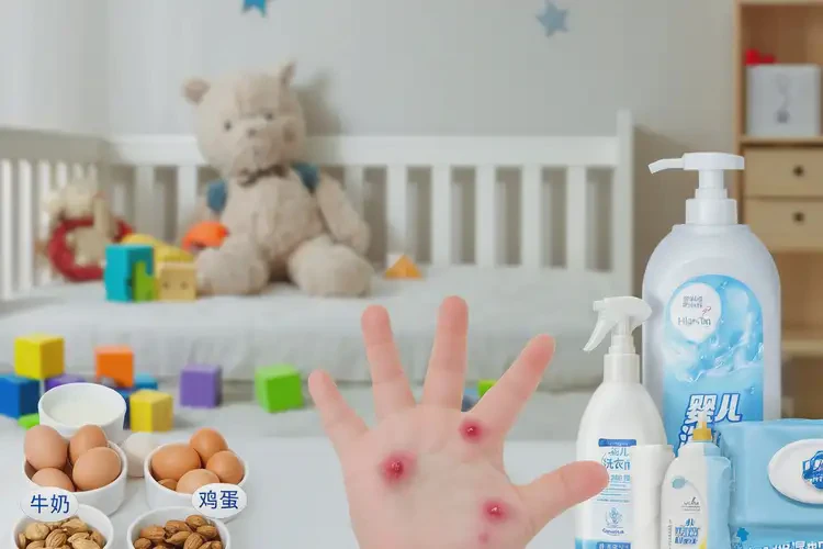 嬰兒手上偶爾長濕疹可以治好嗎(圖3)