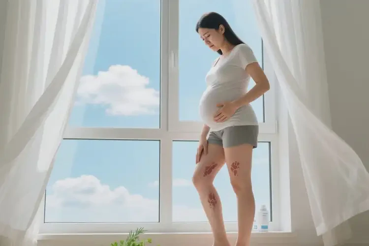 孕妇大腿起湿疹可以治好吗(图2)