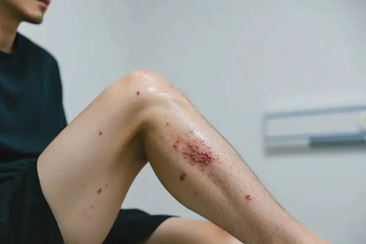 男人大腿上偶爾長濕疹可以治好嗎(圖3)