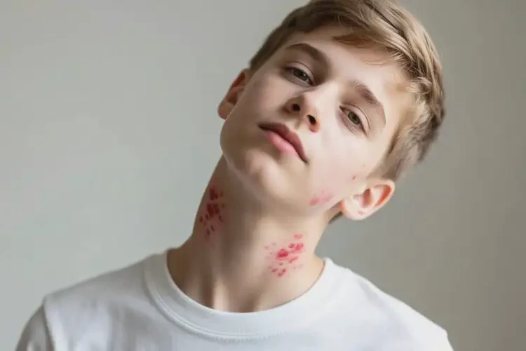 青少年脖子經常起濕疹可以治好嗎(圖4)