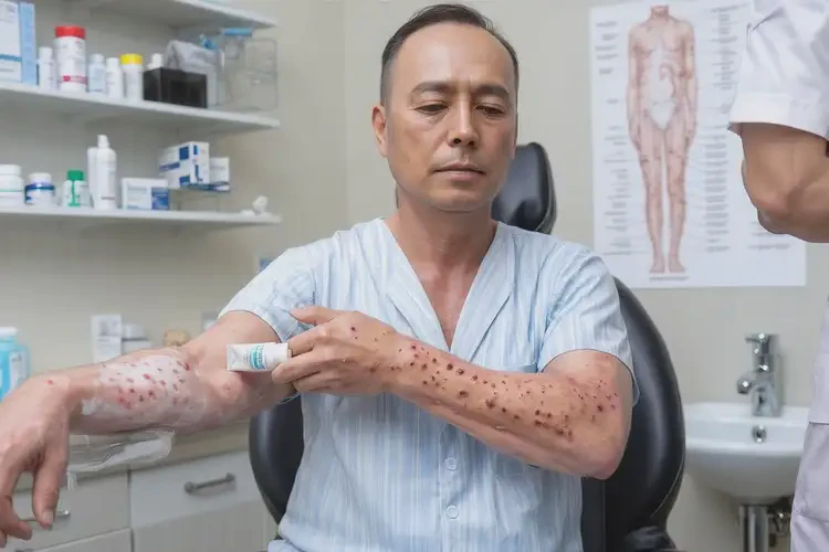 男性全身有濕疹可以徹底自愈嗎(圖1)