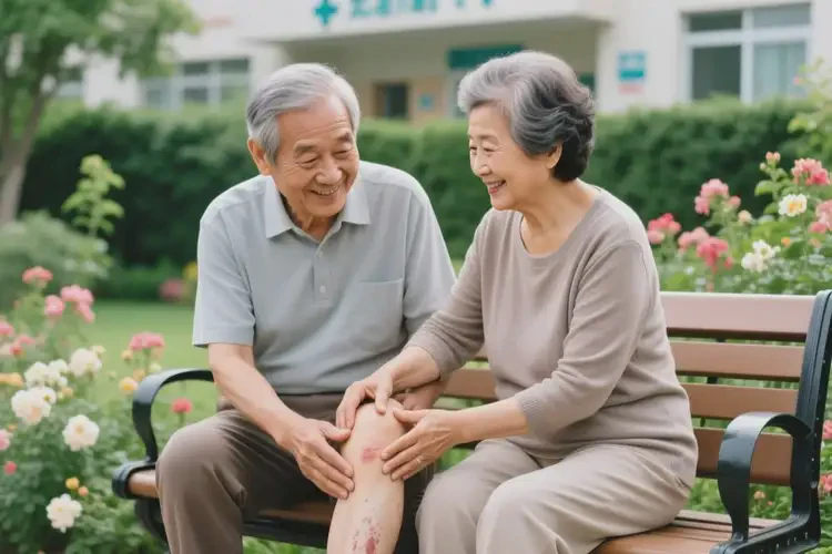 老年人小腿上出濕疹可以治好嗎(圖1)