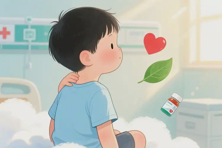 小學(xué)生脖子出現(xiàn)濕疹可以治好嗎(圖4)