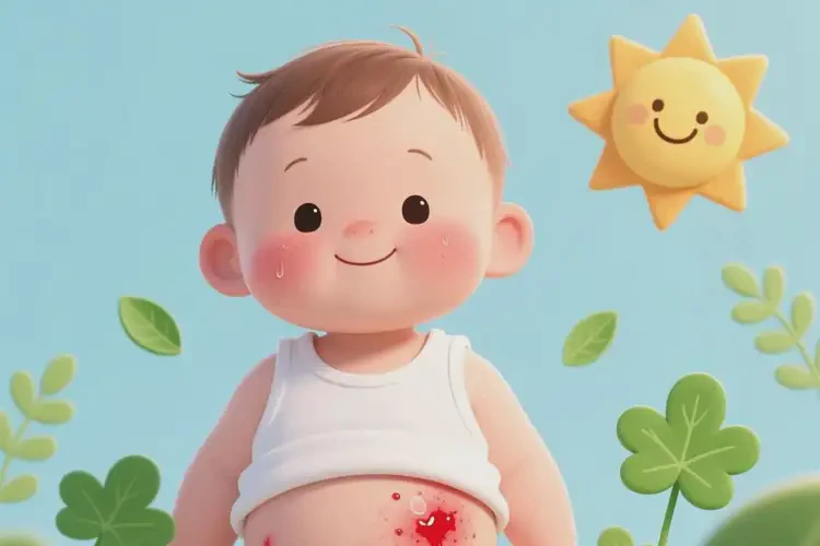 小兒肚子上經(jīng)常長(zhǎng)濕疹可以治好嗎(圖4)