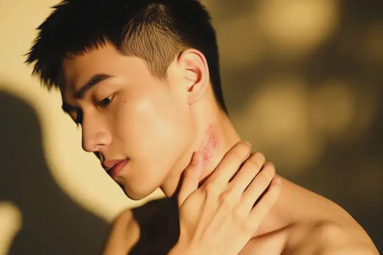 青年人脖子上出濕疹可以治好嗎(圖1)