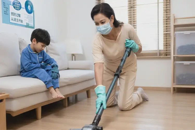 孩子小腿上起湿疹不管它会自己自愈吗(图1)