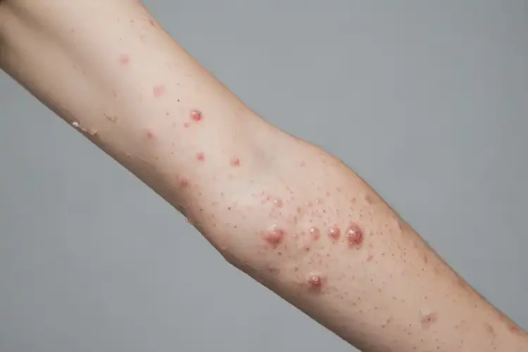 青少年四肢出现湿疹可以治好吗(图3)