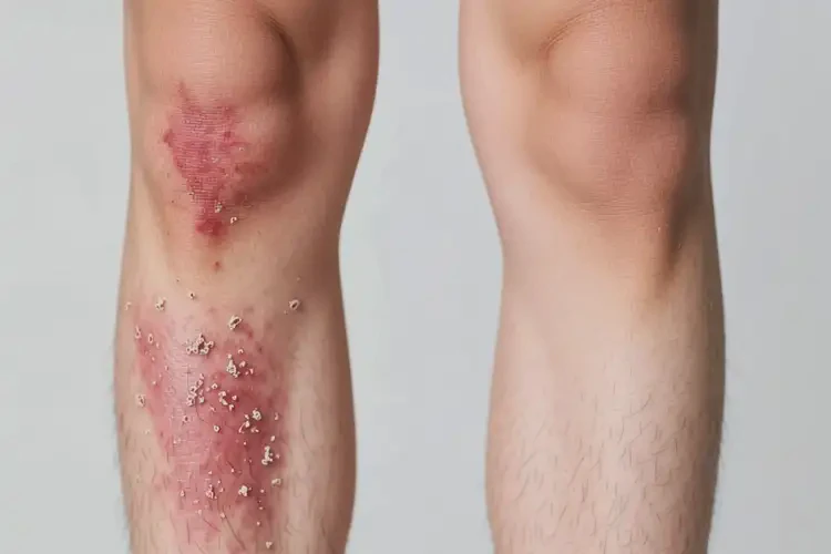 男生小腿容易起濕疹可以治好嗎(圖2)