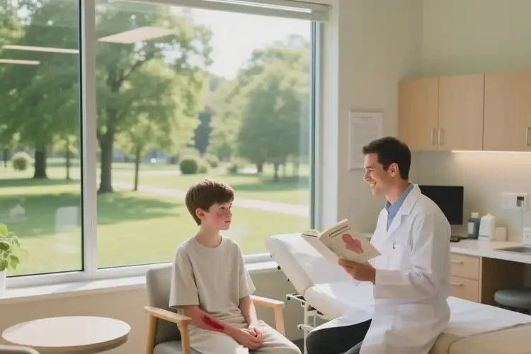 青少年全身容易长湿疹可以治好吗(图1)