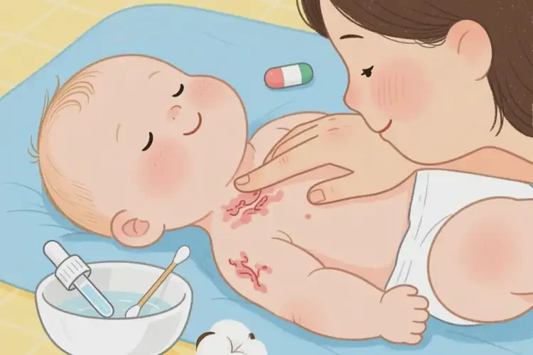 嬰幼兒脖子經(jīng)常長(zhǎng)濕疹可以治好嗎(圖3)