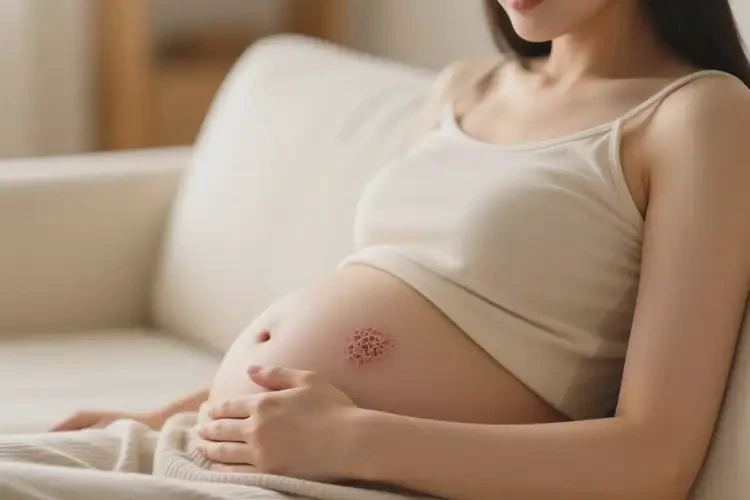 女性肚子出現(xiàn)濕疹可以治好嗎(圖3)