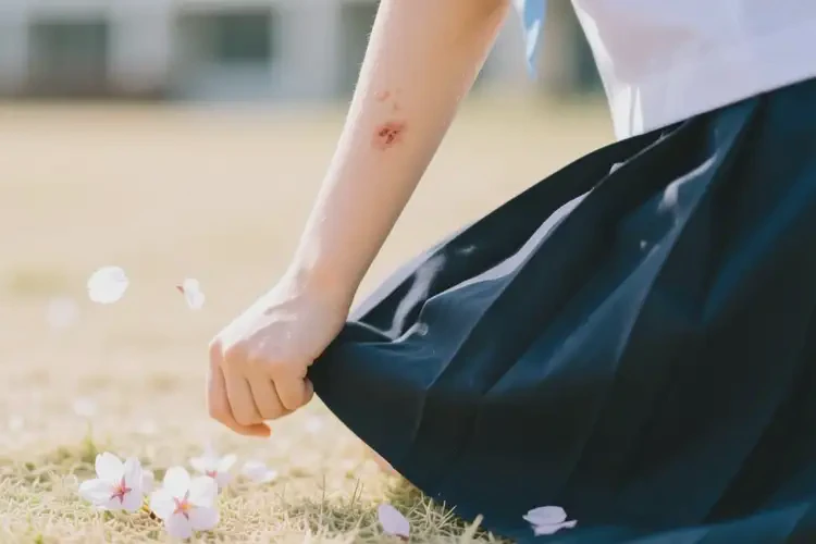 中学生手臂上偶尔长湿疹可以治好吗(图1)